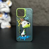 Étui de téléphone créatif Graffiti Cartoon Anime pour iPhone 11 14 15 Pro Max 7 Plus 11 Pro 14 Plus 6 Plus Couverture mobile