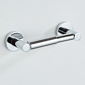 Porte-papier toilette télescopique Saint Ruijia 220 mm en alliage de zinc chromé, fixation murale, accessoire de salle de bain - Product Image 2