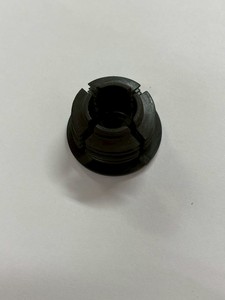 Insert de tube rond personnalisé 38*23 en plastique noir, quincaillerie de meubles OEM pour l'exportation en gros - Product Image 2