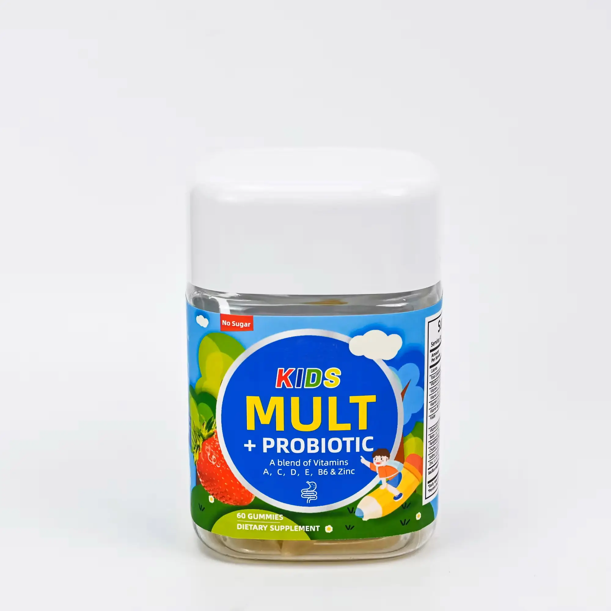 Maatwerk Digest Gezondheidszorg Multi Vitamine Supplement Vrouwen Probiotische Gummies