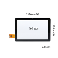 Kit de module d'écran tactile capacitif de précision industriel de 10,1 pouces avec interface verticale EETI ILITEK WEIDA