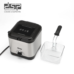 DSP hot-người bán chuyên nghiệp nhỏ gọn sâu fryer-không dính nồi, xem cửa sổ nắp, cảm ứng lạnh xử lý & dầu vòi cho nhà nấu ăn, nhanh chóng đồ ăn nhẹ - Product Image 2