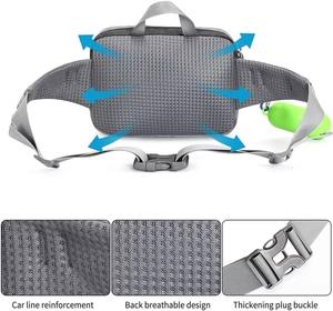 Laisse pour chien mains libres, laisse de course pour chien avec distributeur de sacs à excréments et poche pour le jogging, le <span class=keywords><strong>vélo</strong></span>, la course à pied et la marche - Product Image 2