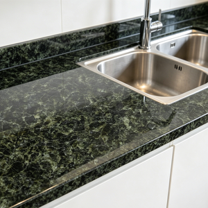 UNION Premium Modern Polished Verde Ubatuba <b>Granite</b> <b>Slab</b> Cut-To-Size Eco-Friendly Lightweight Kitchen Staircase Bathroom Outdoor - Product Image 4