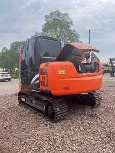 Excavatrice sur chenilles Hitachi Zx70 d'occasion, fabrication japonaise, 7 tonnes, mini pelle d'occasion, pompe hydraulique Shimadzu - Product Image 2