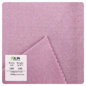 Tissu tricoté à une face 100% polyester 180 g/m² pour sweat-shirt doux - Product Image 2