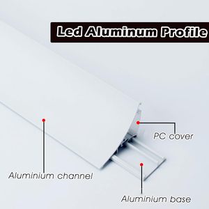 SDW-BD1 Invisible Taille En Aluminium Profil Top Coin Vers Le Haut Mur Lavage Lumière Linéaire Caché Plâtre Plafond Led Bande Lumières - Product Image 2