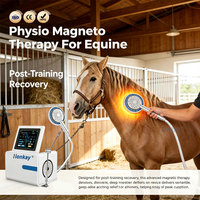 Máquina de Magnetoterapia Equina para Caballos, Dispositivo Magnético Veterinario Portátil para la Curación de Heridas, Recuperación Muscular y Alivio del Dolor