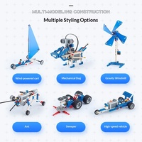 Robot Programable Compatible con Juguetes Educativos de Partículas Pequeñas, Bloques de Construcción Electrónicos al por Mayor, Plástico ABS 9686