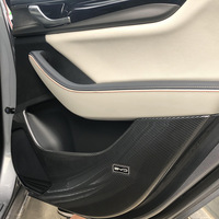 Protection de porte anti-chocs et anti-salissures en ABS fibre de carbone, modèle 2025, pour accessoires BYD Song Plus EV DM