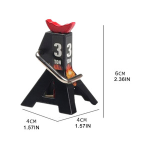 Soporte de Reparación Metálico Ajustable en Altura RCXAZ 3T 6T para Coche <span class=keywords><strong>RC</strong></span> Crawler 1/10 TRX4 TRX6 Axial SCX10 90046 - Product Image 6