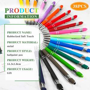 Bolígrafo de Metal Duradero con Doble Bobina, Logotipo Personalizado, Multicolor, Tinta Azul/Negra de 1.0 mm, Grabado Láser, Promocional para Uso en Oficina/Escuela - Product Image 6