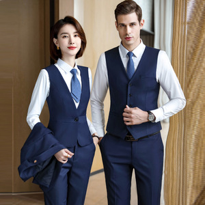 Completo Formale da Donna e Uomo con <span class=keywords><strong>Blazer</strong></span>, Set Due Pezzi Alla Moda, Tailleur da Donna per Affari - Product Image 5