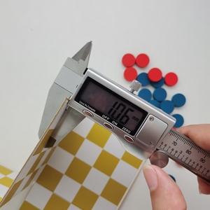 Tùy chỉnh Mini dự thảo thiết lập bằng gỗ bàn cờ trò chơi cho trẻ em trai và trẻ em gái-lồng vào nhau cờ với có thể gập lại Hội Đồng Quản trị bằng điểm trò chơi - Product Image 3
