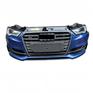 Ensemble de pare-chocs avant d'<span class=keywords><strong>occasion</strong></span> de haute qualité avec radiateur pour <span class=keywords><strong>Audi</strong></span> A3 <span class=keywords><strong>S3</strong></span>, <span class=keywords><strong>prix</strong></span> d'usine, pièces de rechange automobiles tout-en-un - Product Image 3