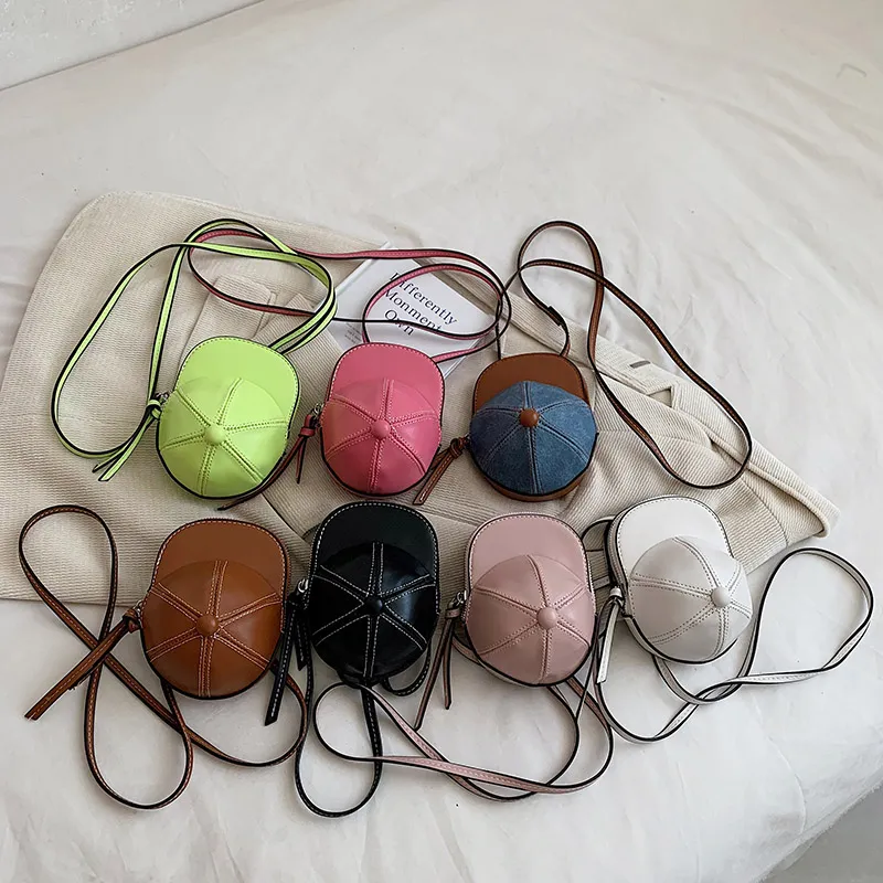 Yeni moda çanta 2023 ışık bayan şapka deri çanta bayan tasarım çantalar genç bayanlar için