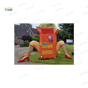 Ballons gonflables en forme de dessin animé DOOS Box Legs, en PVC/Nylon, avec ventilateur intégré, impression UV/numérique, pour la location de fêtes et la décoration d'<span class=keywords><strong>anniversaire</strong></span> - Product Image 2