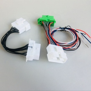 IATF16949 OBDII OBD 2 OBD2 16 Pin konnektör dişi erkek tek tel koşum - Product Image 1