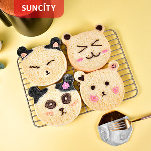 Suncity Bear Head Toast Mold 14x13.5x13.5cm Non-Stick Cake Bread Mold For Creative Baking - Product Image 3
