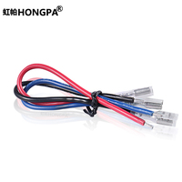 12V Universal motocicleta coche accesorios 3 pines 0,1-150W puede FM respuesta ajustable intermitente
