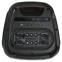 Système audio portable double 10 pouces Jb Party Box 710 avec amplificateur, chariot, boombox DJ, Bluetooth, USB, FM, PA, haut-parleur sans fil mobile