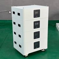 Nouvelle série empilable 6000 Cycle Time LiFePO4 10-20kW IP65 48V Batterie lithium-ion hybride/hors réseau pour stockage d'énergie solaire domestique