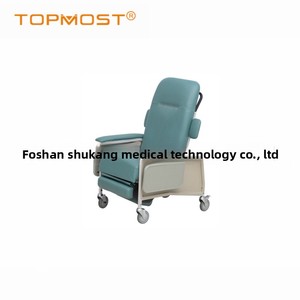 Fauteuil inclinable réglable pour personnes âgées, chaise d'<span class=keywords><strong>accompagnement</strong></span>, fauteuil roulant pour personnes handicapées à mobilité réduite, nouveau modèle de style chinois - Product Image 2