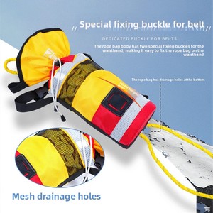 <span class=keywords><strong>Sac</strong></span> <span class=keywords><strong>de</strong></span> sauvetage aquatique fluorescent haute visibilité 4,5KN, ligne <span class=keywords><strong>de</strong></span> vie flottante haute résistance, corde <span class=keywords><strong>de</strong></span> sécurité pour situations d'urgence marines - Product Image 3