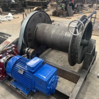 Treuil électrique à câble 5 tonnes avec télécommande filaire certifié CE, treuil de levage industriel pour grues automatiques, bateaux et remorquage de marchandises