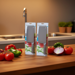 Kitchen Knife Cuchillo De Cocina 12 Pc Set Dual Ply Stainless Steel For Chopping Slicing - Product Image 3