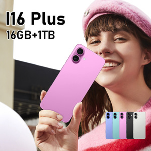 Mới Đến I16 Cộng Với Điện Thoại Biên Giới Đầy Đủ Nút Truy Cập Mạng Máy Ảnh Android 10 OS - Product Image 1