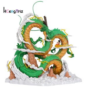 Estatua de Shenron de <span class=keywords><strong>Dragon</strong></span> <span class=keywords><strong>Ball</strong></span> de PVC de 25 cm, tamaño pequeño, para niños, fanáticos del anime, dragón que cumple deseos, modelo Yo-Yo, decoración de escritorio, coleccionable - Product Image 1