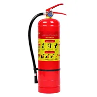 Extincteur à poudre sèche en acier au carbone de 1 à 8 kg pour voiture, maison et usine, classe ABCE, portable, garantie 5 ans