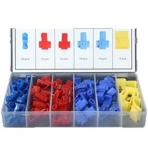 65PCS/BOX Scotch Lock Fast Connector AWG18-9 Without Breaking Wire Electrical Insulated Quick Splice Terminal