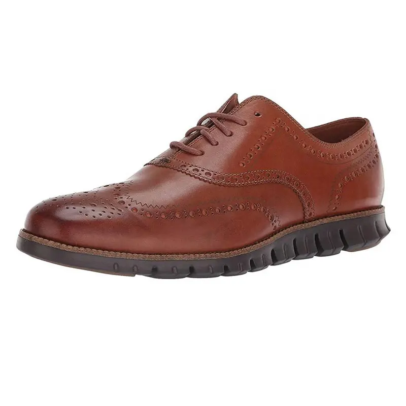 Spring Summer Men's Hollow breathable Sports Shoes Lightweight Oxford Shoes men large size brogue leather walking style shoes