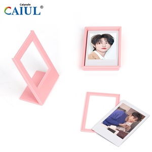 Bộ sưu tập Màn hình bảng để bàn sáng tạo Bộ khung ảnh nhựa 3 inch dọc hình chữ L thiết kế đơn giản thời trang - Product Image 5