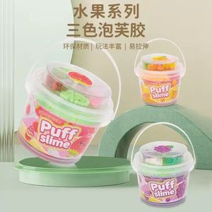 Fruit Puff Glue Clay Slime Bucket <b>Toy</b> Slime Crystal Mud Foaming Glue DIY <b>Educational</b> <b>Toy</b> for <b>Kids</b> Foam Clay Stress Relief - Product Image 6