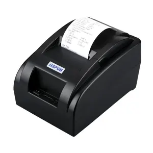 Impresora térmica de recibos de escritorio, 58mm, controlador pos 5890t, puerto USB, HS-589CU de alta velocidad de impresión