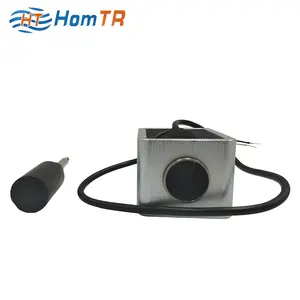Homtr Micro Open Frame Dc 24V Elektromagneten 12V Push Pull Miniatuur Solenoid