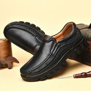 Zapatos de Cuero de Moda para Hombre, Ligeros, Transpirables y Duraderos, con Tallas Grandes - Product Image 6