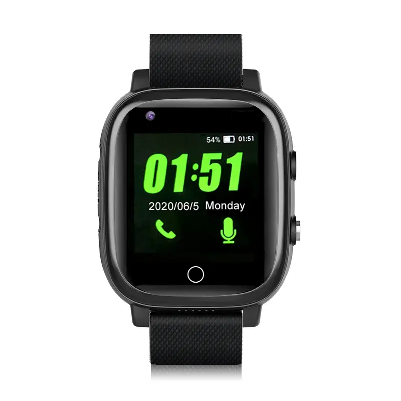 Grosir jam tangan pintar 4G lansia, Gps Wifi ponsel pelacak SOS untuk orang tua Senior produsen jam tangan pintar