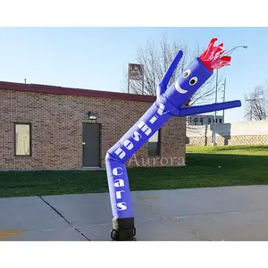 कस्टम मुद्रण विज्ञापन एक पैर हवा नर्तकी मिनी inflatable हवा नर्तकी