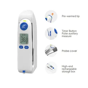 Termometer inframerah telinga akurat medis suhu tubuh bayi