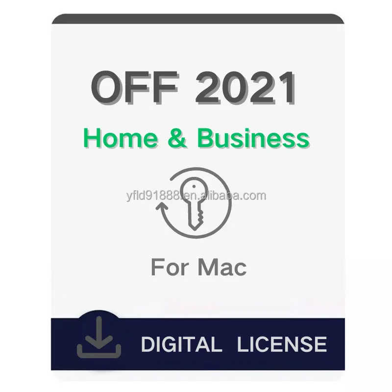 Para Mac, código de ativação do escritório 2021 HB para casa e negócios, código chave digital para Mac, enviado pela página de chat Ali, licença binding, escritório 2021 HB