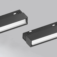 Suspension linéaire LED moderne pour intérieur, tube lumineux en aluminium, étanche, dimmable, CRI 90 élevé, pour bureaux et musées