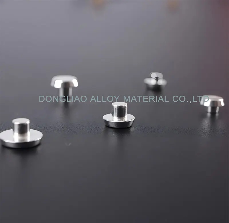 High Quality Trimetal Contact Point Gold-Plated Stamping Parts Electrical Contacts