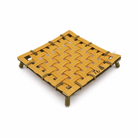 Panier carré en PP tissé à motif bambou, plateau de service de qualité alimentaire, facile à nettoyer, durable, imperméable, pour la table de restaurant, utilisation pour les condiments