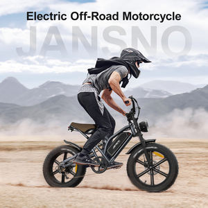 Bicicleta Eléctrica Jansno X50, Bicicleta de Montaña y Carretera, Cuadro de Aleación de Acero de 20 Pulgadas, Neumáticos Gruesos, Deportiva, X50-17AH, Envío Directo - Product Image 2