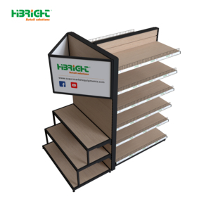 Estante de Exhibición Moderno Highbright con Tapa, para Supermercados y Tiendas Minoristas - Product Image 1