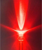 Lampe à LED ronde ultra lumineuse 5mm 20mA rouge, vert, bleu, orange, jaune, blanc, rose, UV, RVB, IR Dip LED s'allume